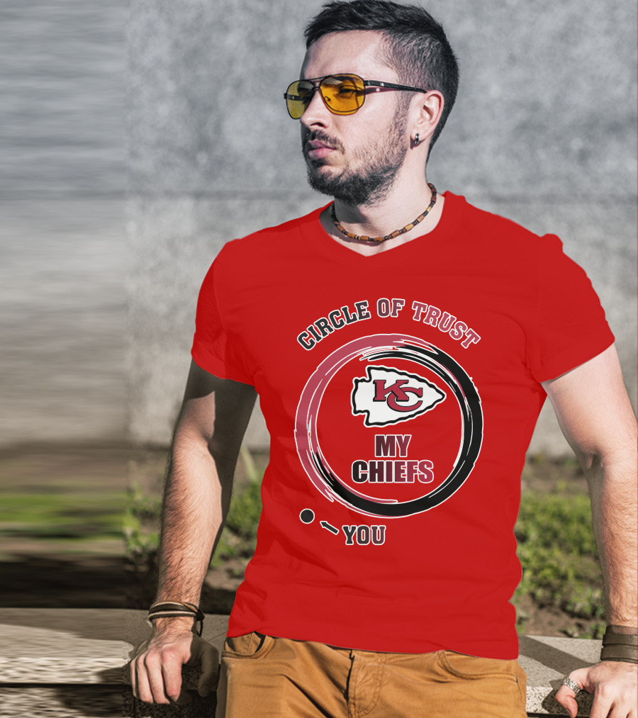 Circle Of Trust My Chiefs Kansas City Chiefs T-Shirt