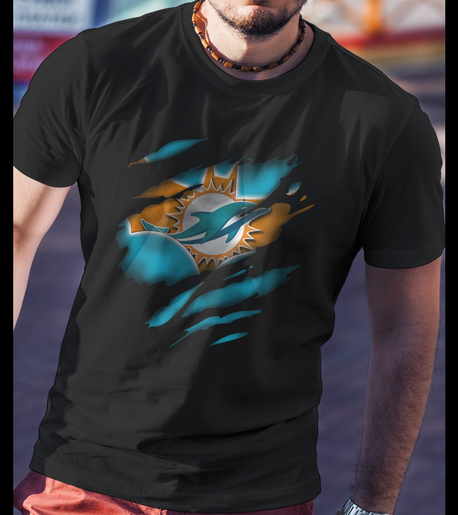 Miami Dolphins 42 Nfl Team T-Shirt