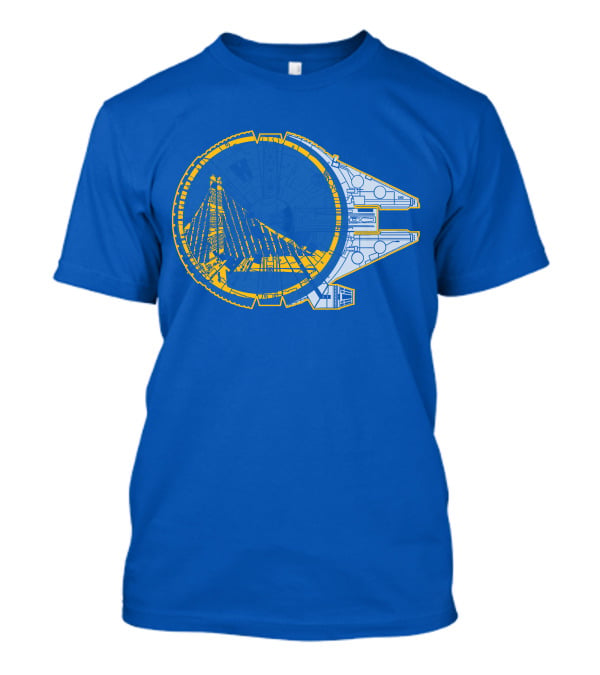 Golden State Warriors Millennium Falcon T-Shirt