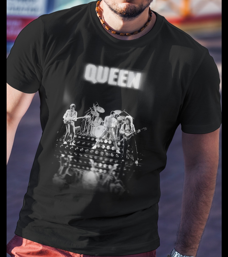 Queen Iconic Concert Stage Performance T-Shirt