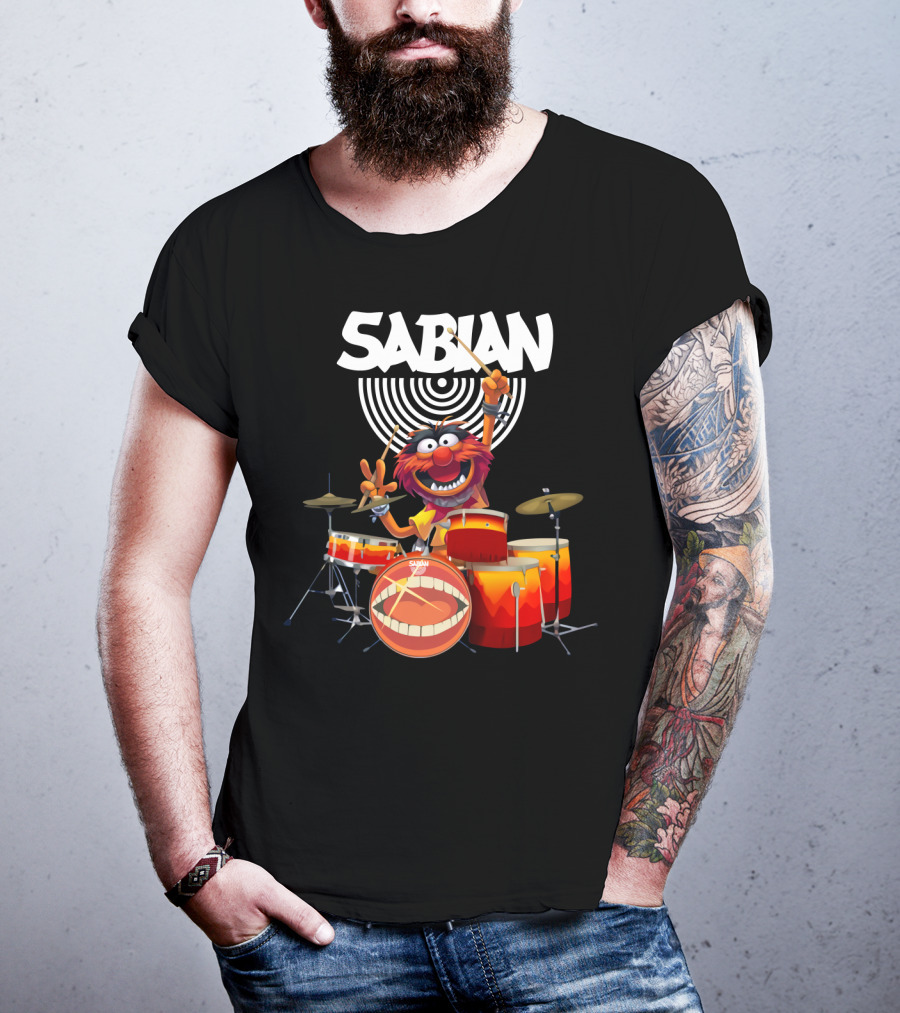 The Muppets Animal Sabian Drums T-Shirt