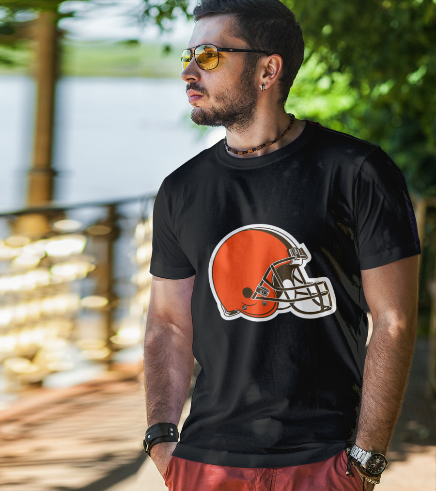 Cleveland Browns Helmet T-Shirt