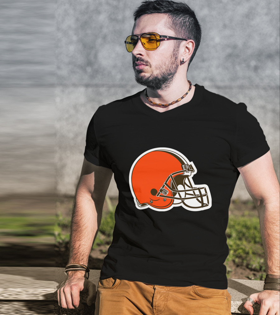 Cleveland Browns Helmet T-Shirt