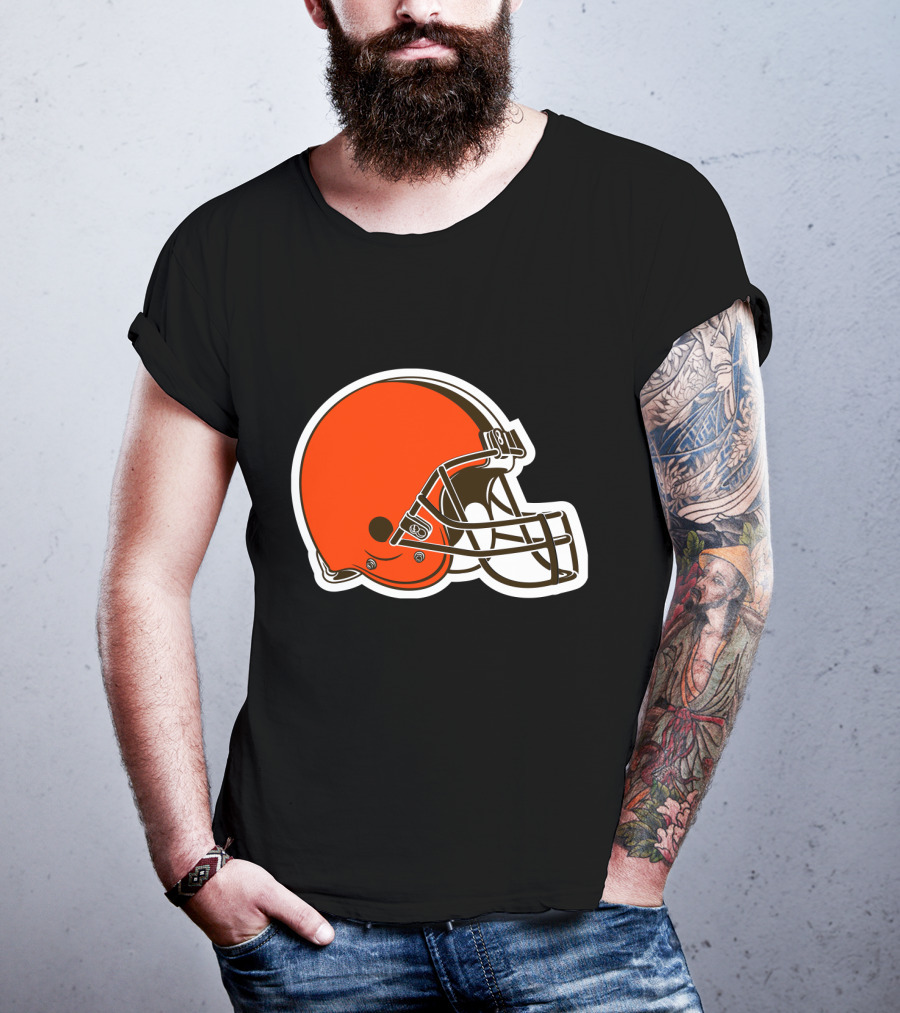 Cleveland Browns Helmet T-Shirt