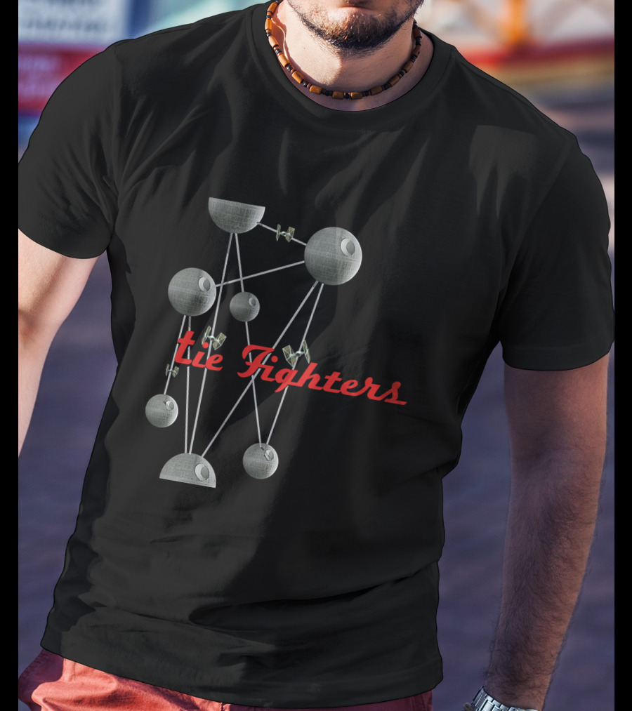 Tie Fighters Death Star Network T-Shirt