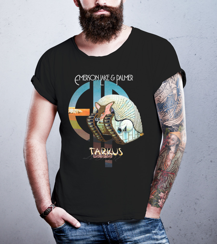 Emerson Lake And Palmer Tarkus Armadillo Tank T-Shirt