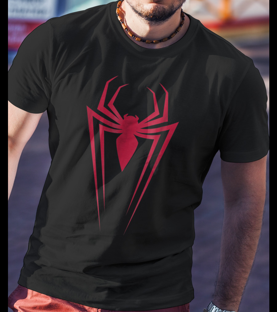 Spider Man Red Emblem T-Shirt