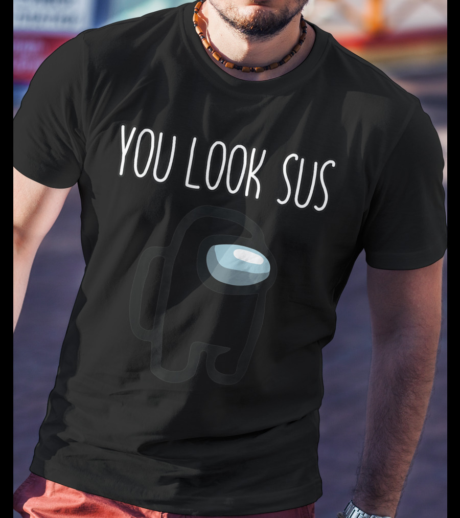 You Look Sus Among Us Game Crewmate T-Shirt