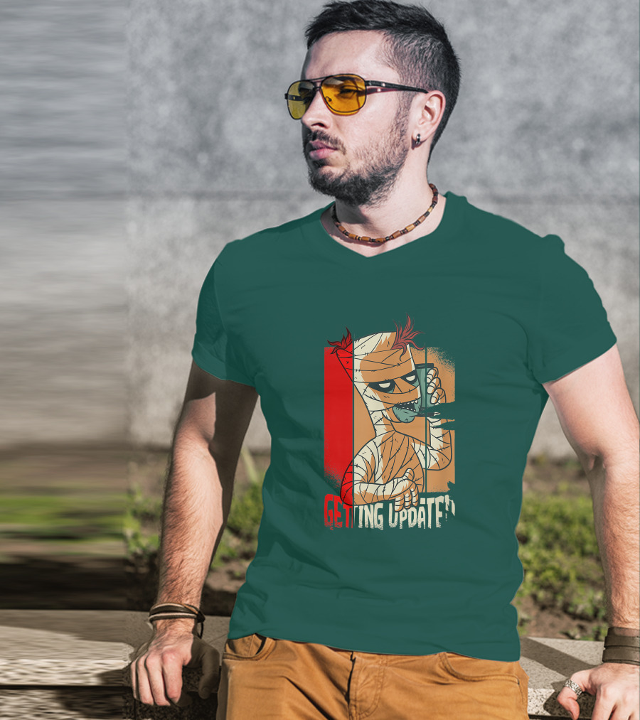 Halloween Scary Freaky Spooky Getting Updated T-Shirt