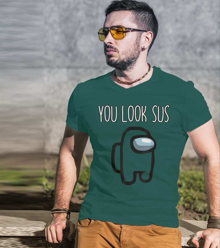 You Look Sus Among Game Us Gamer T-Shirt