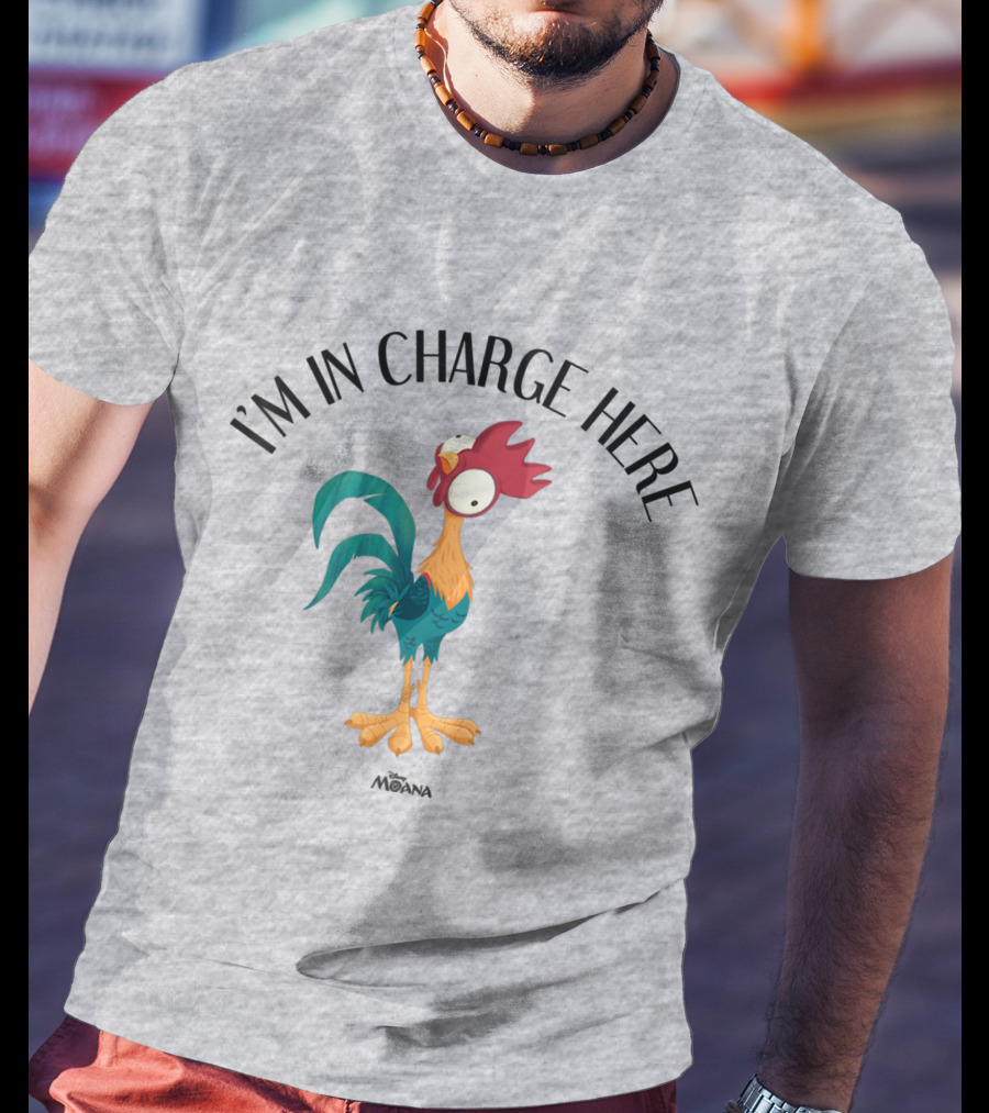 Disney Moana HeiHei I'm In Charge Here T-Shirt