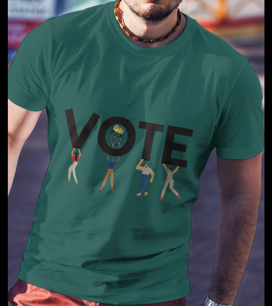 Vote Crown Carry Kings Pop T-Shirt