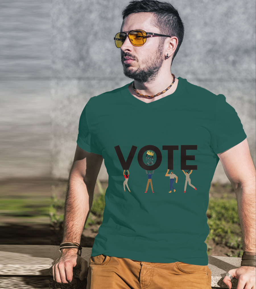 Vote Crown Carry Kings Pop T-Shirt