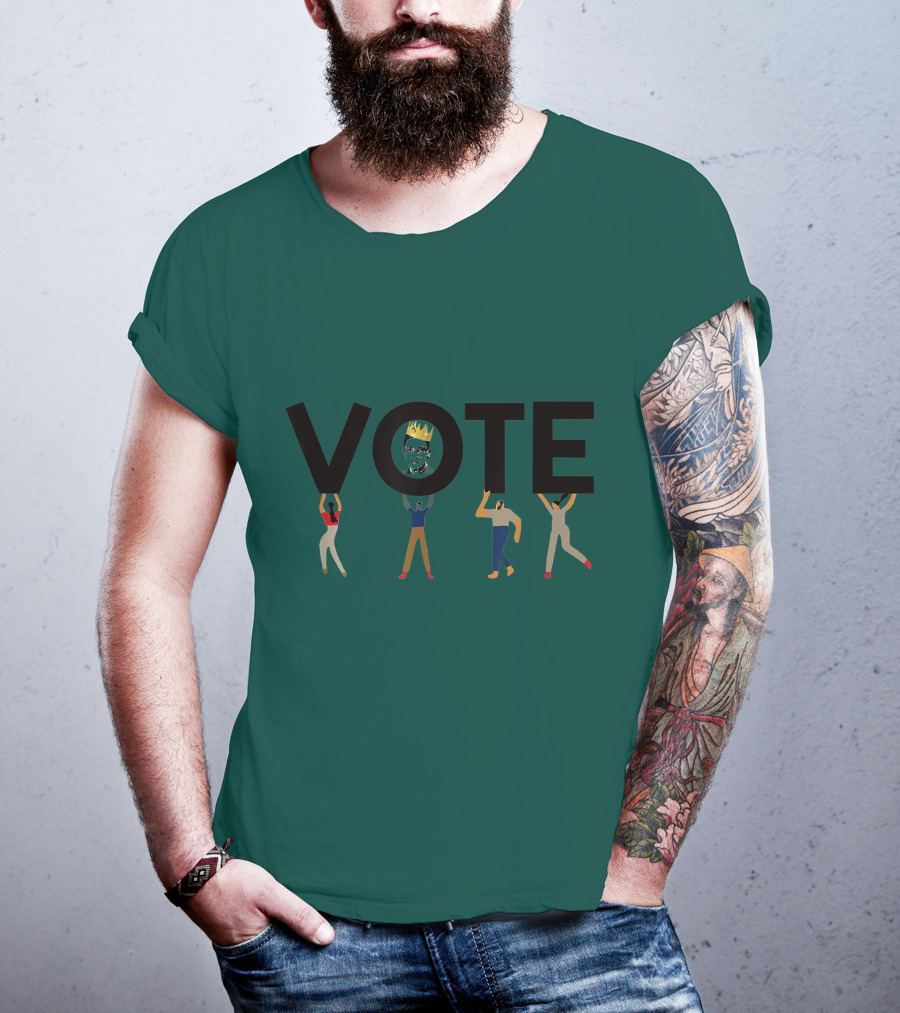 Vote Crown Carry Kings Pop T-Shirt