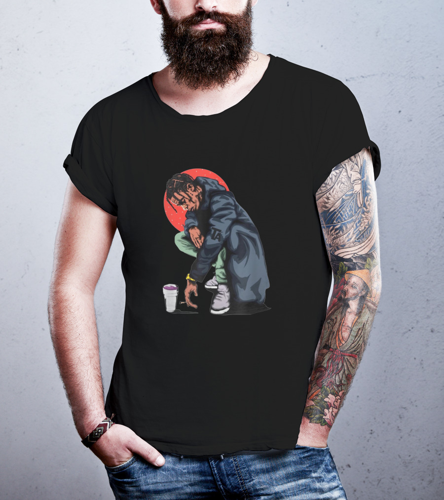 Fans Astroworld Travis Cup Iconic Style Scene T-Shirt