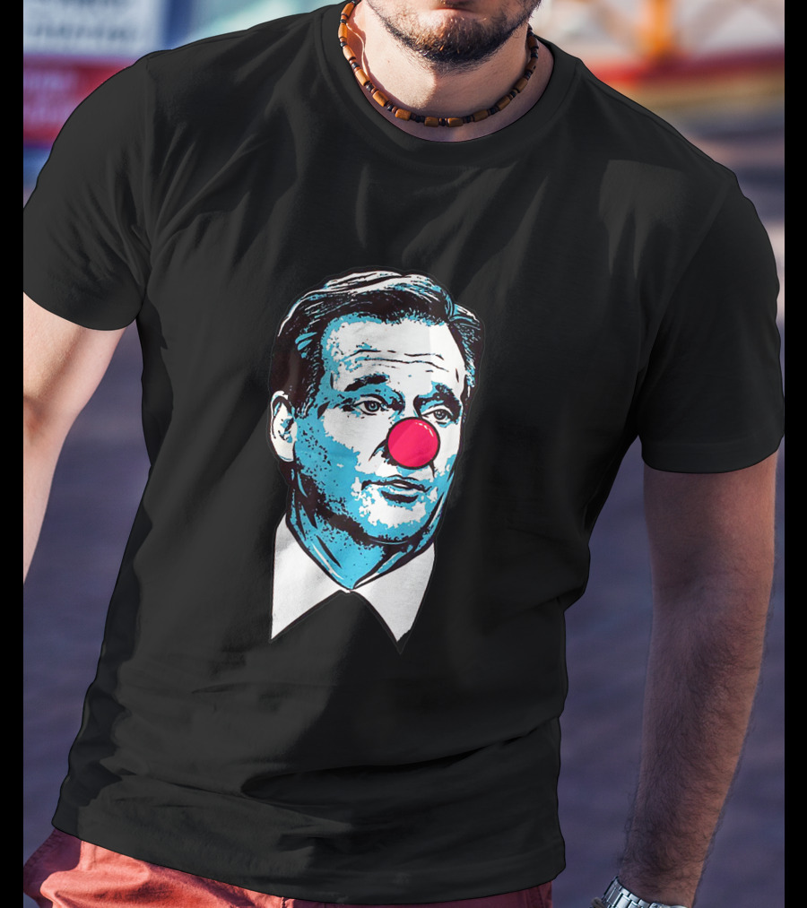 Roger Goodell Clown Face Parody Iconic T-Shirt