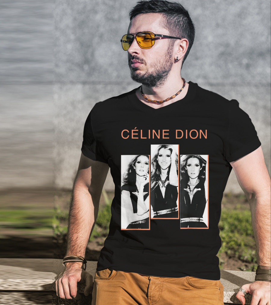 Céline Dion My Heart Sans Attendre Go On T-Shirt
