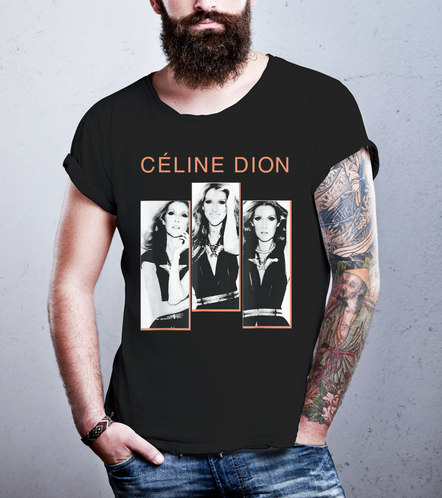 Céline Dion My Heart Sans Attendre Go On T-Shirt