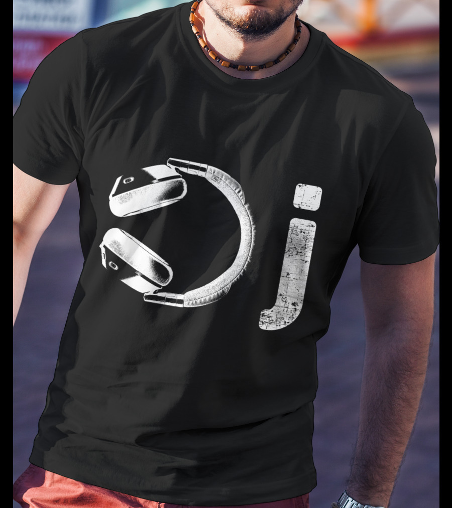 DJ Headphone I Heart Being A DJs Party T-Shirt