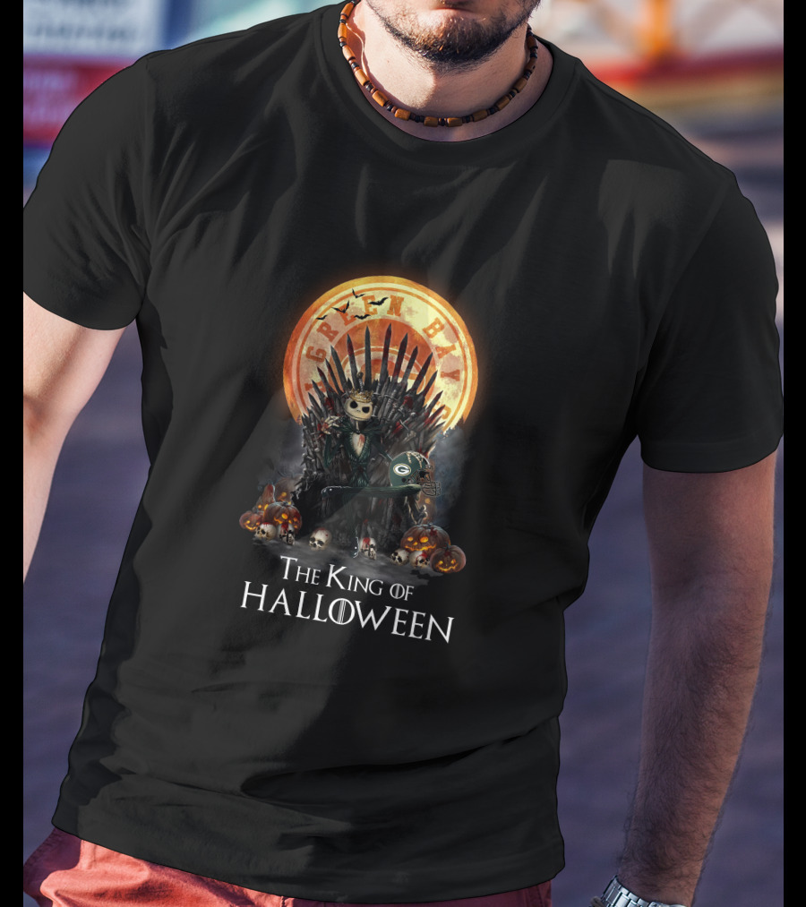 Green Bay The King Of Halloween T-Shirt