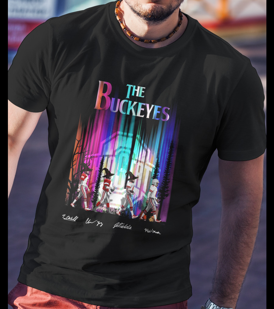 The Buckeyes Abbey Road Ohio State Football T-Shirt