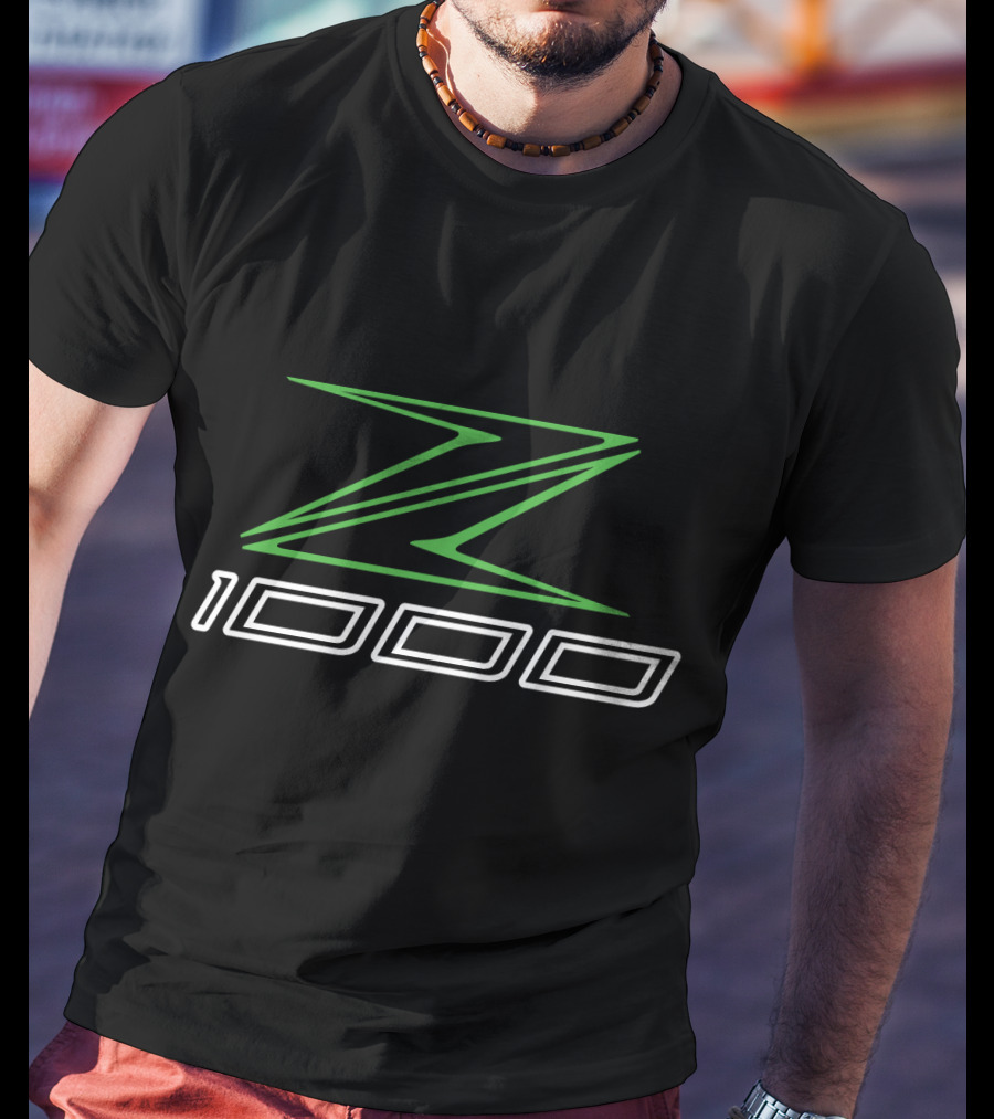Z 1000 Kawasaki Green Stylized T-Shirt