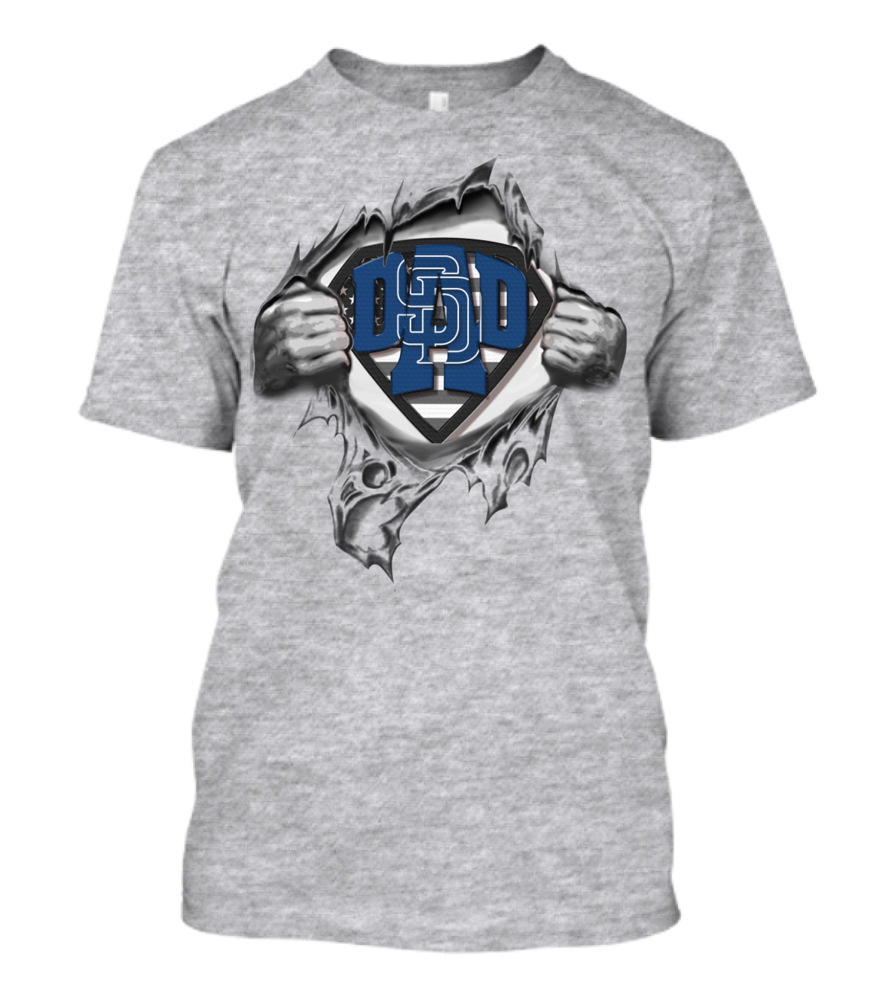 SUPERDAD D SD San Diego Padres Hero Shield T-Shirt