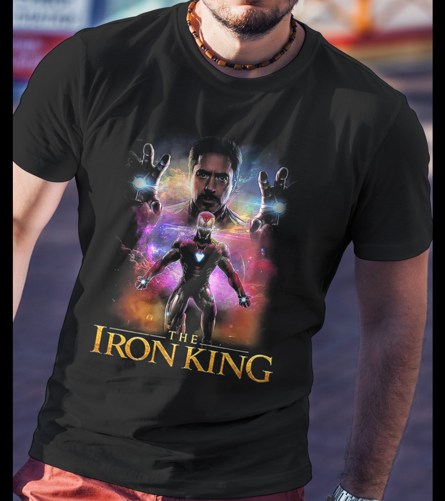 The Iron King Tony Stark Marvel Universe Fusion T-Shirt