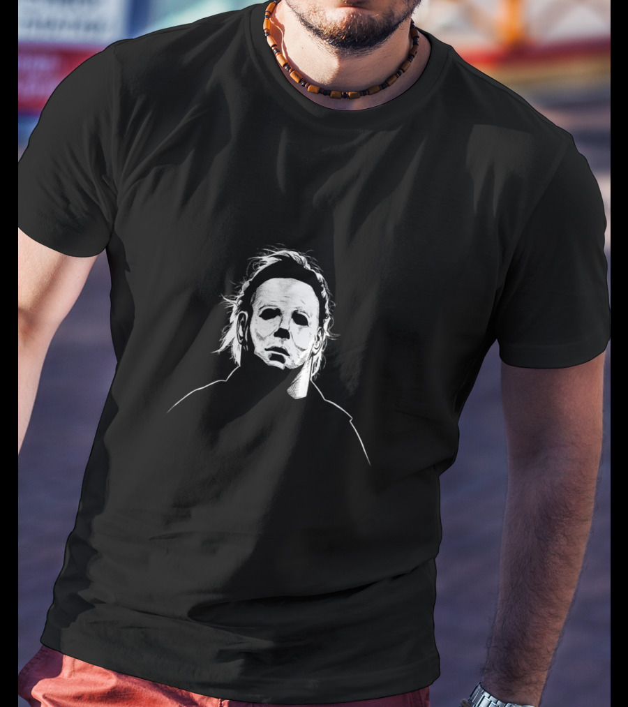 No Lives Matter Michael Myers Horror Mask Vintage T-Shirt