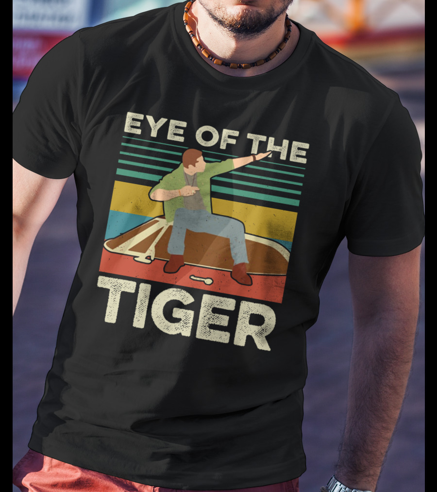 Supernatural Dean Eye Of The Tiger Retro Pose T-Shirt