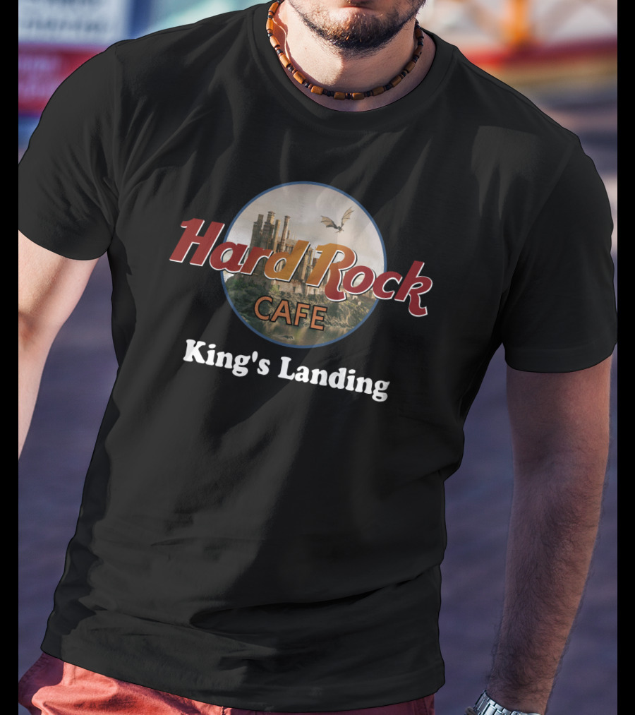 Hard Rock Cafe King's Landing Castle Dragon T-Shirt