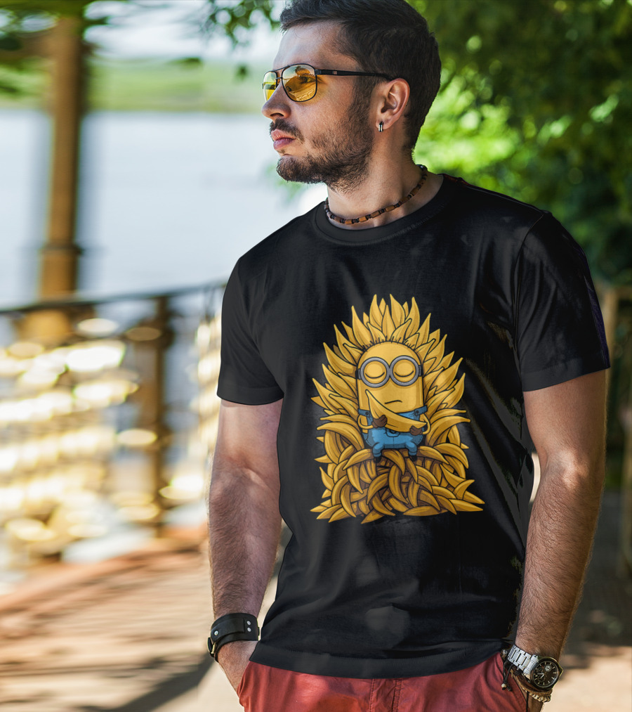 Minion Banana Throne Game Of Thrones Crossover T-Shirt