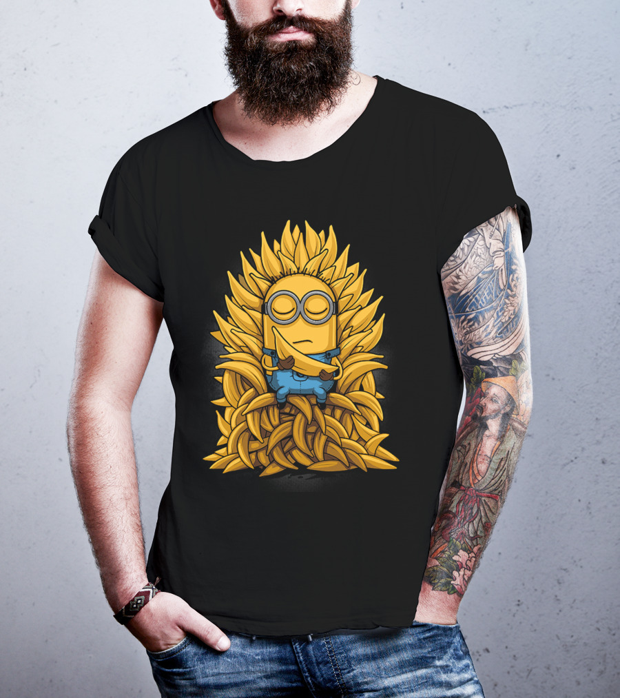 Minion Banana Throne Game Of Thrones Crossover T-Shirt