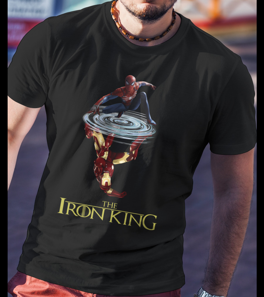 Spider Man Reflection The Iron King T-Shirt
