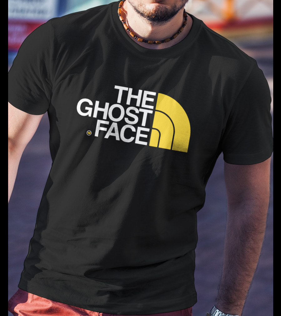 Wu Tang Clan The Ghost Face North Face Logo T-Shirt