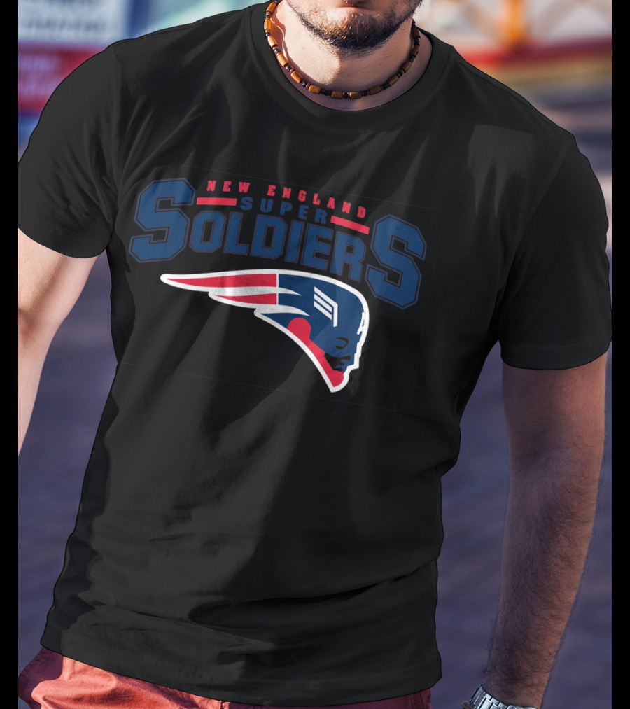 New England Super Soldiers Patriotic Hero T-Shirt