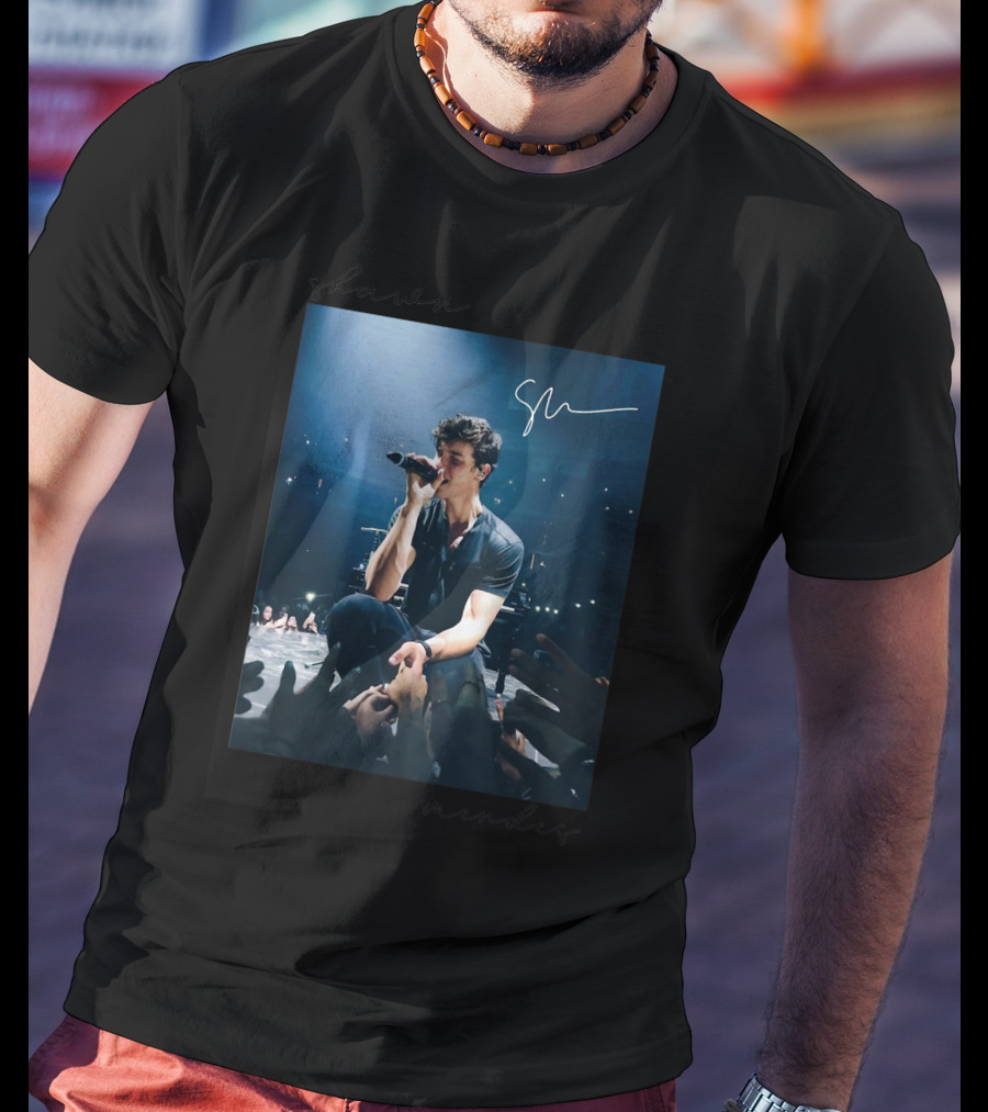 Shawn Mendes Live Concert Experience Autographed T-Shirt