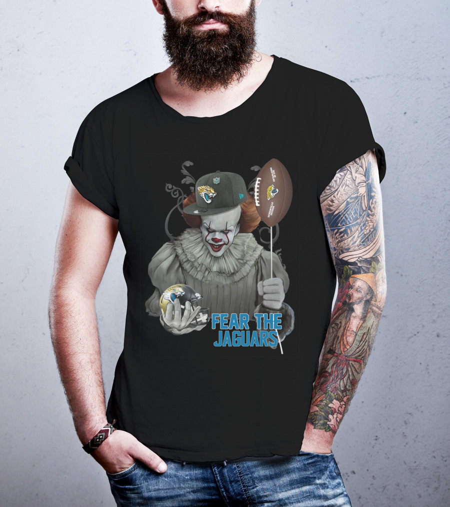 Pennywise Fear The Jaguars Nfl Jacksonville Football T-Shirt