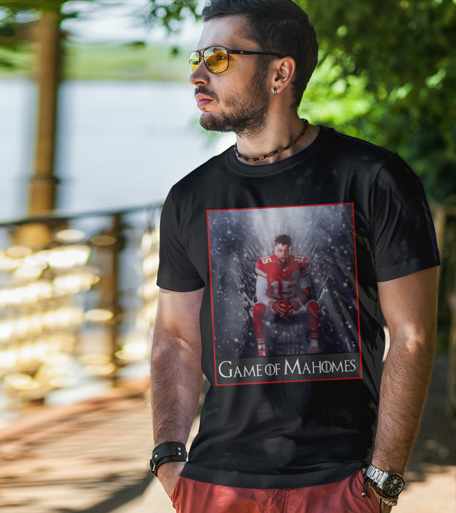 Game Of Mahomes Iron Throne Chiefs Number 15 T-Shirt