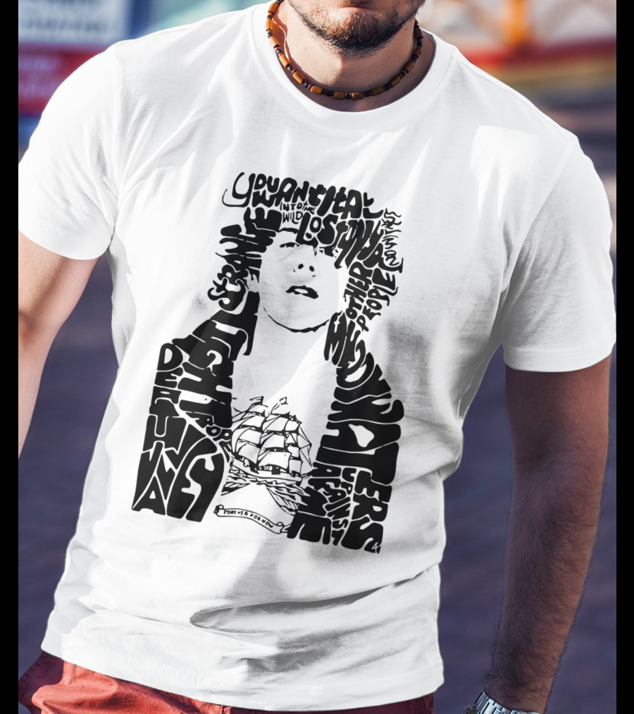 Lp Lost On You Uprising Departure Waters Stormy Seas By Paul Attwood T-Shirt