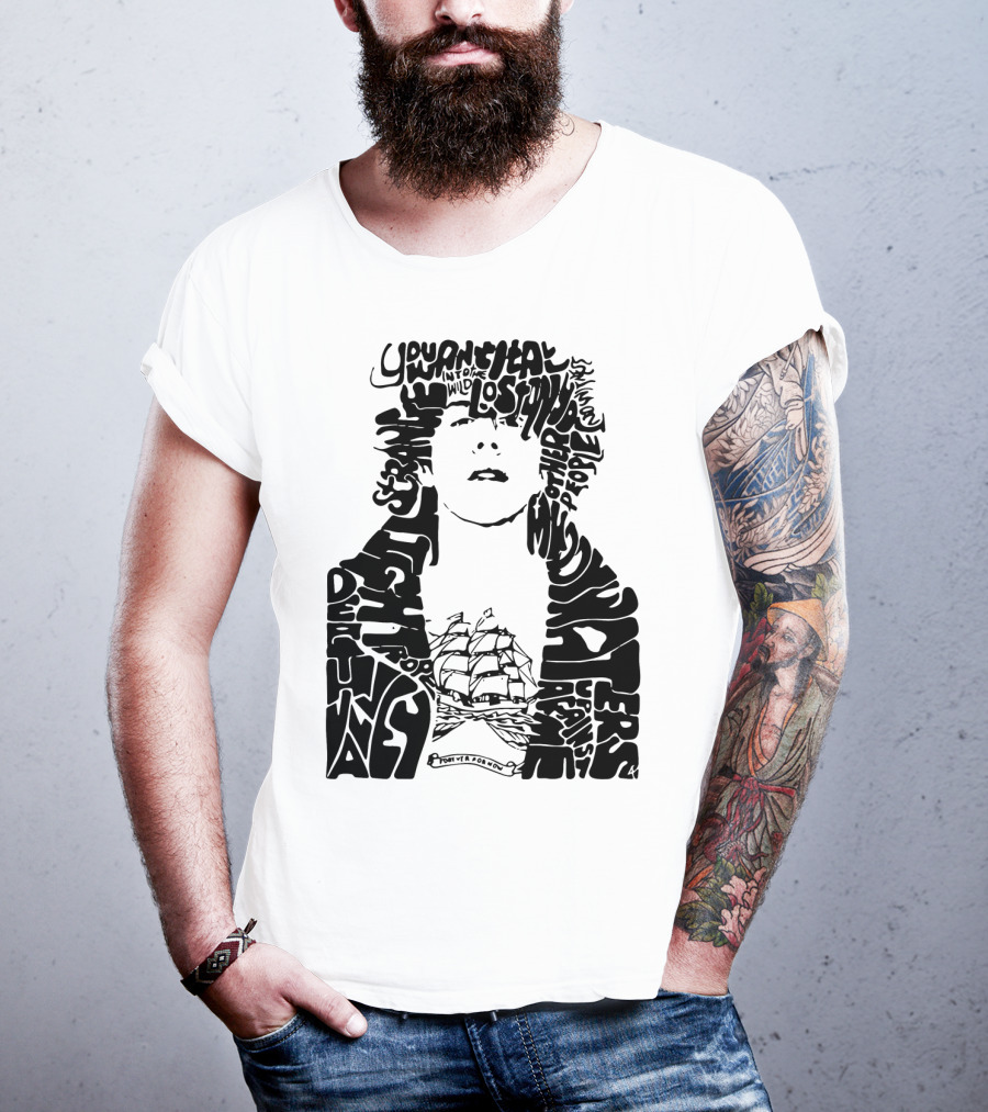 Lp Lost On You Uprising Departure Waters Stormy Seas By Paul Attwood T-Shirt