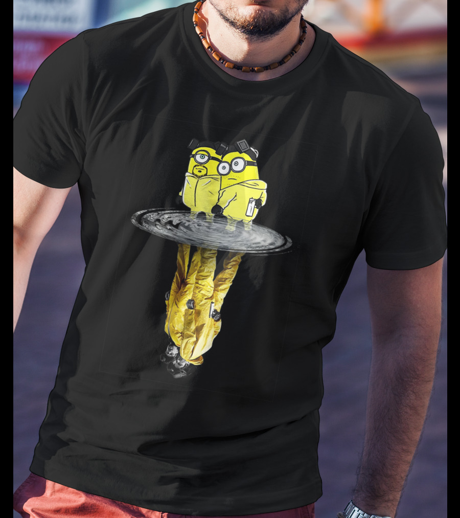Minion Walter White Jesse Breaking Bad Reflection T-Shirt