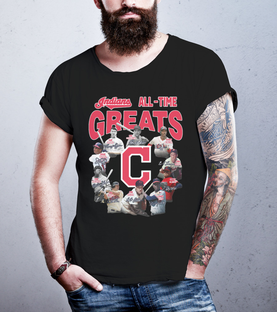 Indians All-Time Greats Cleveland Legends T-Shirt