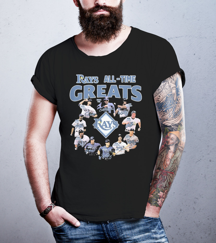 Rays All-Time Greats Tampa Bay Rays T-Shirt