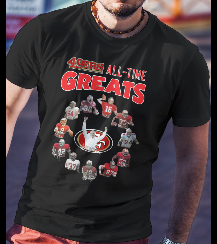 49ers All-Time Greats T-Shirt
