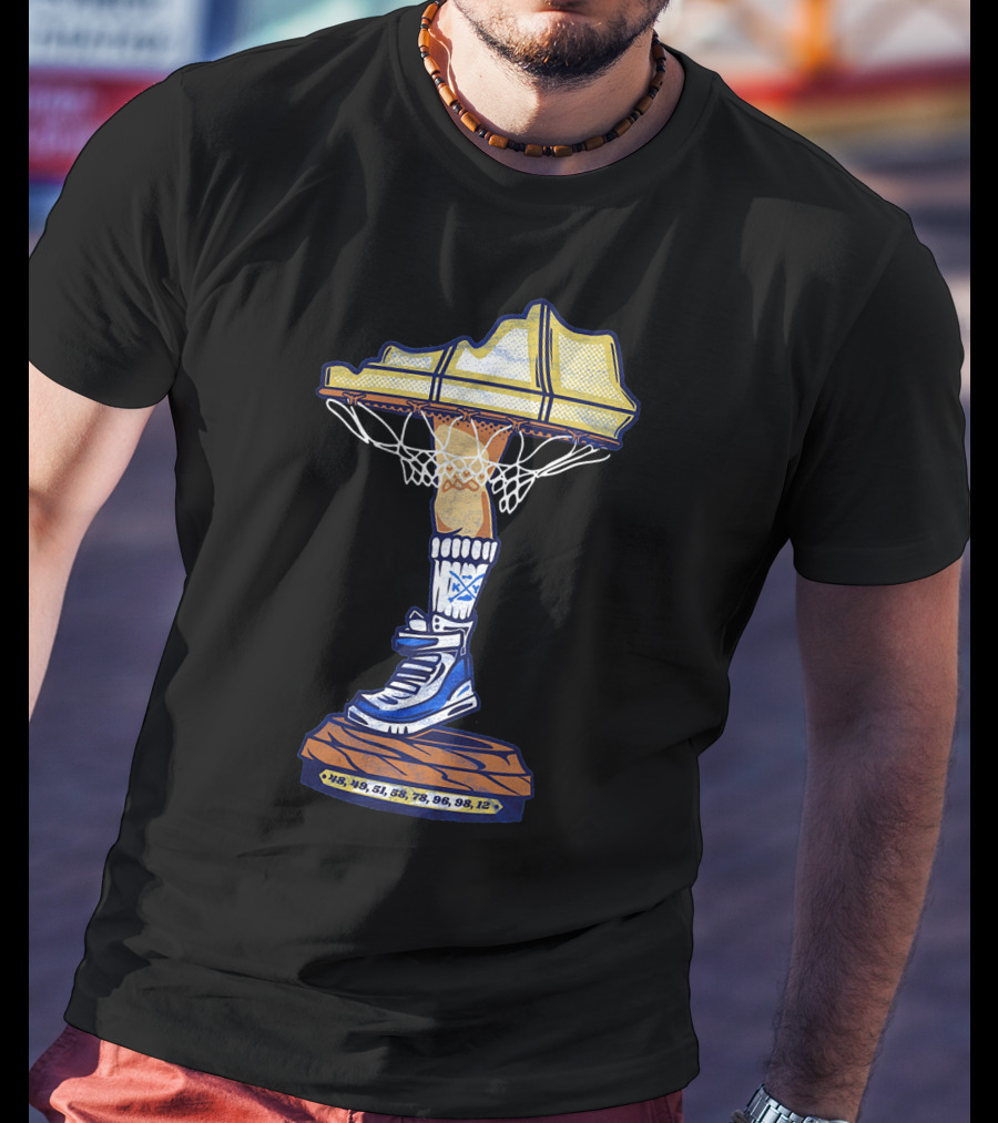 Kentucky State Leg Lamp Basketball Shoe Trophy 48 49 51 58 78 96 98 12 T-Shirt
