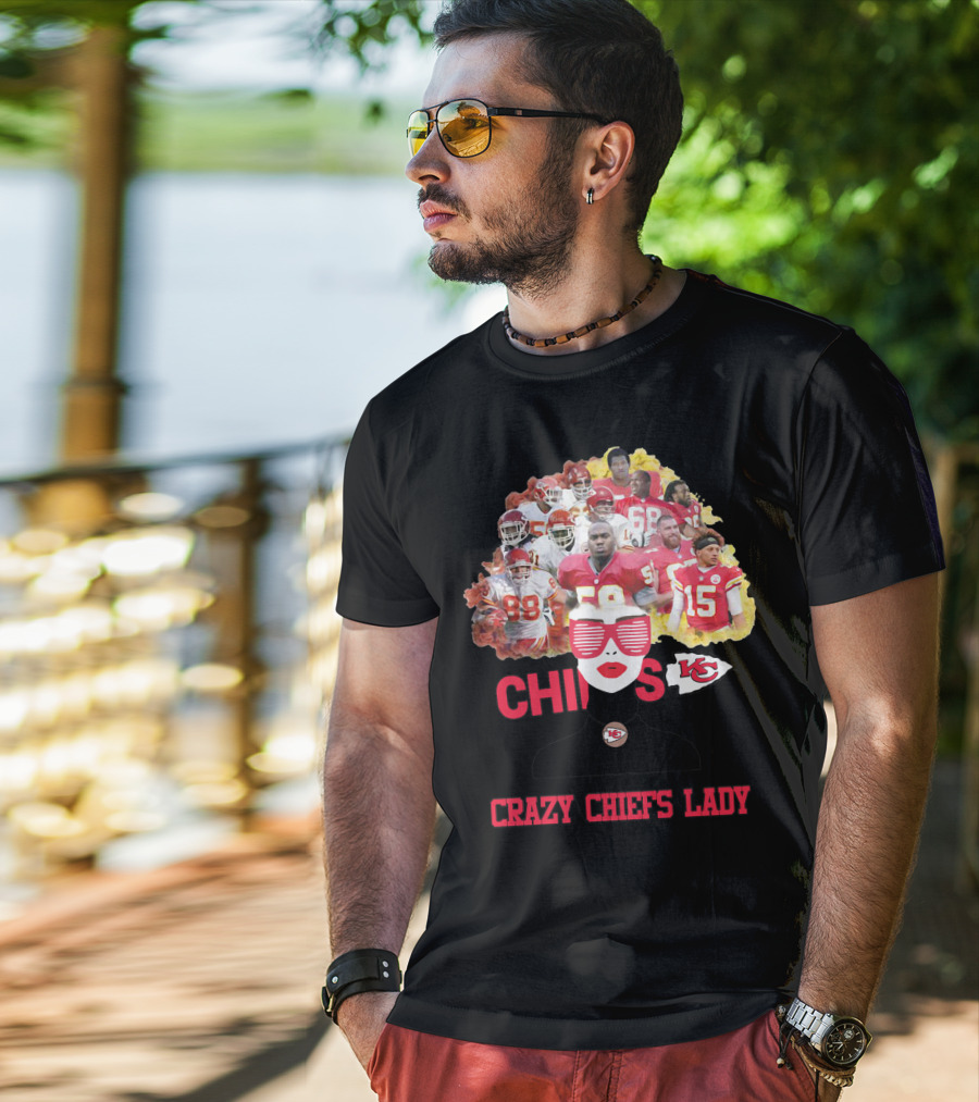 Crazy Chiefs Lady Chiefs Kansas City T-Shirt