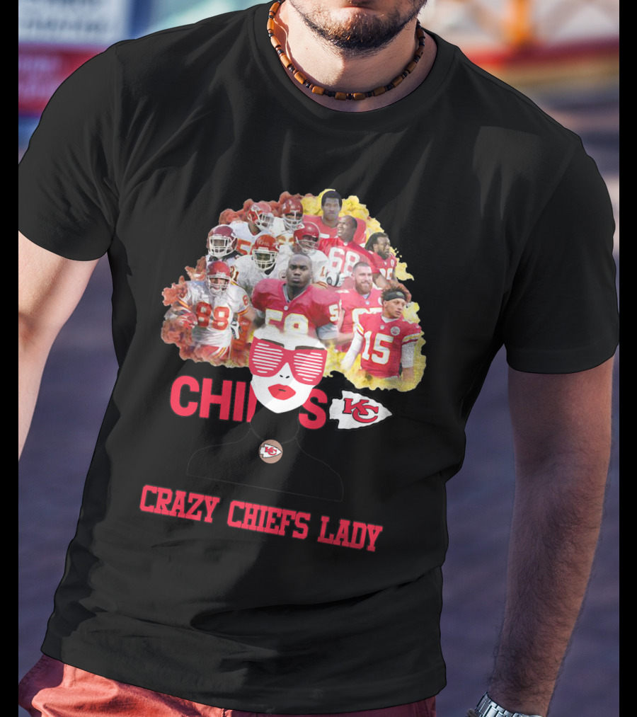 Crazy Chiefs Lady Chiefs Kansas City T-Shirt
