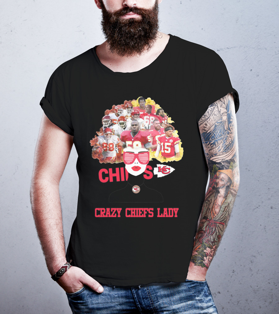 Crazy Chiefs Lady Chiefs Kansas City T-Shirt