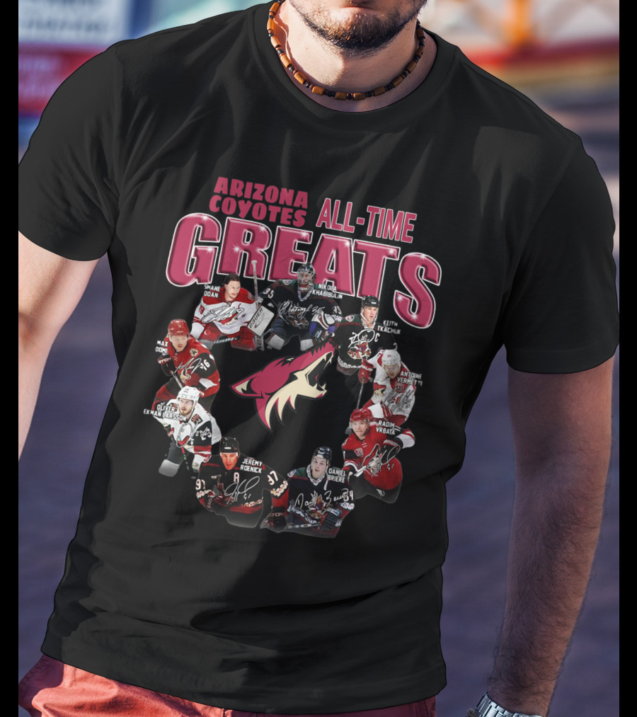 Arizona Coyotes All-Time Greats T-Shirt